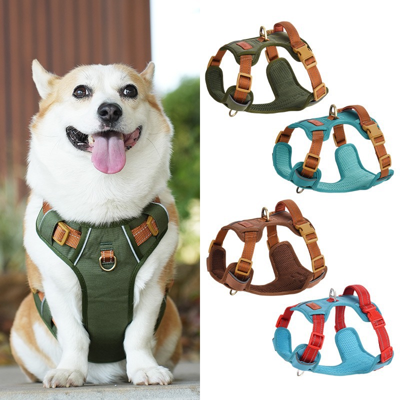 Harness Climbing Adjustable - Kaçışa Dayanıklı Evcil Hayvan Tasması Çekmez