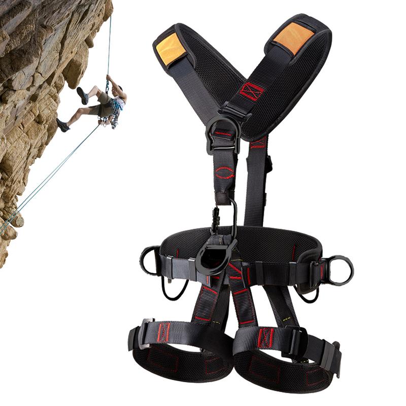 Harness Climbing Adjustable - Tam Vücut Çatı Koşumları Ayarlanabilir Tokalı