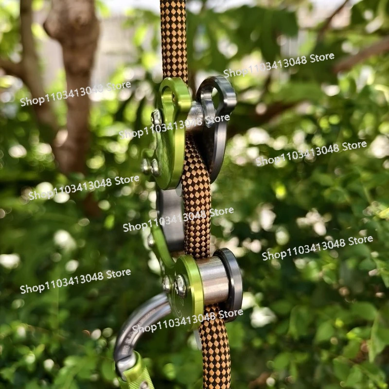 Outdoor Adventure Activities For Kids - Sekiz Halkalı Tırmanma Ağacı Mekanik Tutucu