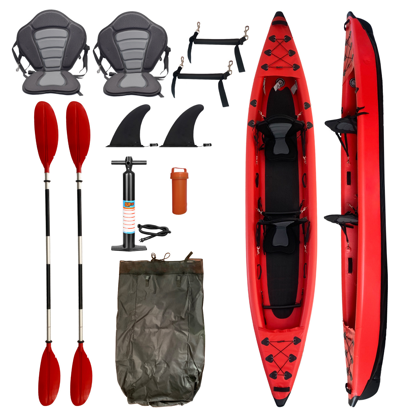 Kaya şişme çift kişilik kayak, - Outdoor Adventure Kayak incelemesi ve fiyatı