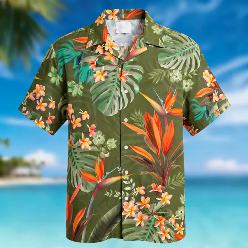 Erkek Premium Hawaii Çiçek Des - Outdoor Adventure Vacations incelemesi ve fiyatı