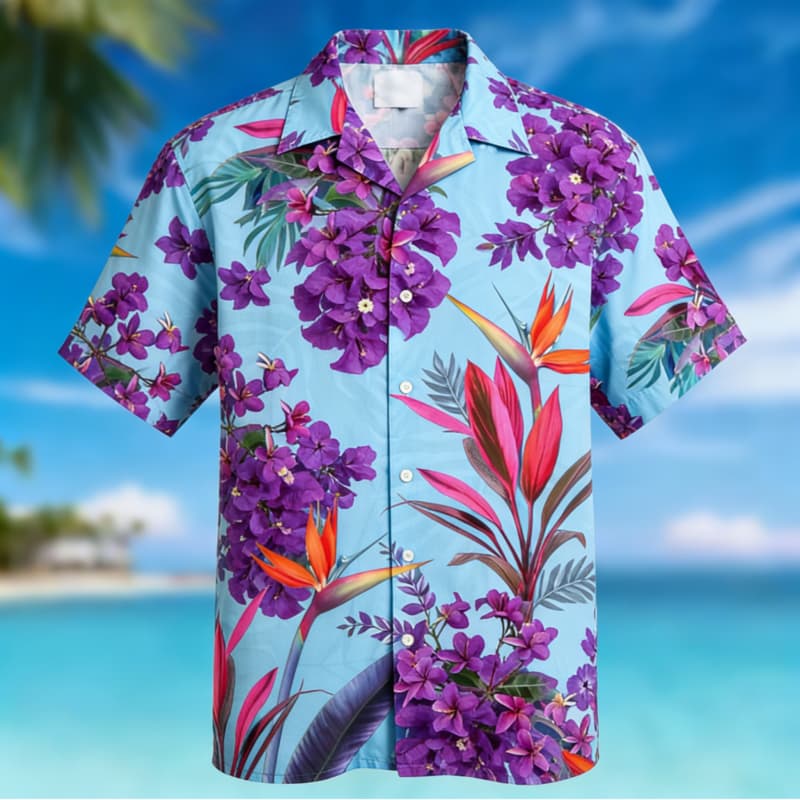 Erkek Premium Hawaii Çiçek Des - Outdoor Adventure Vacations incelemesi ve fiyatı