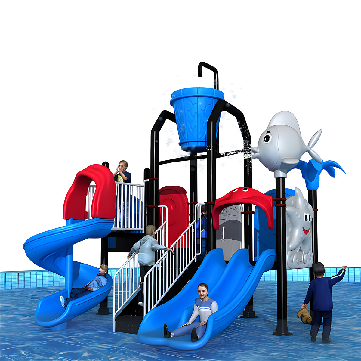 Ticari Su Eğlence Parkı Çocuk  - Outdoor Adventure Resorts incelemesi ve fiyatı