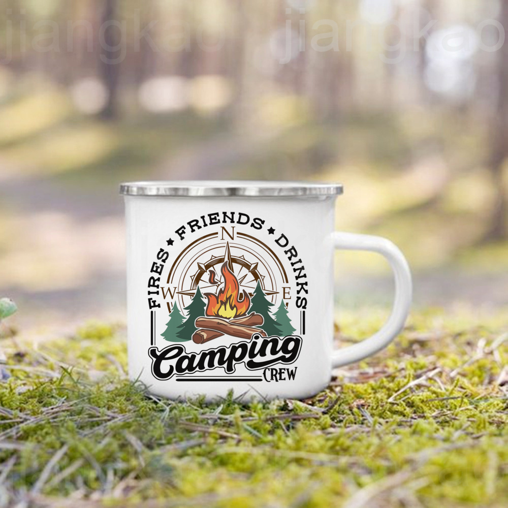 Bu Şekilde Baskılı Kampçı Kupa - Outdoor Adventure Friends incelemesi ve fiyatı
