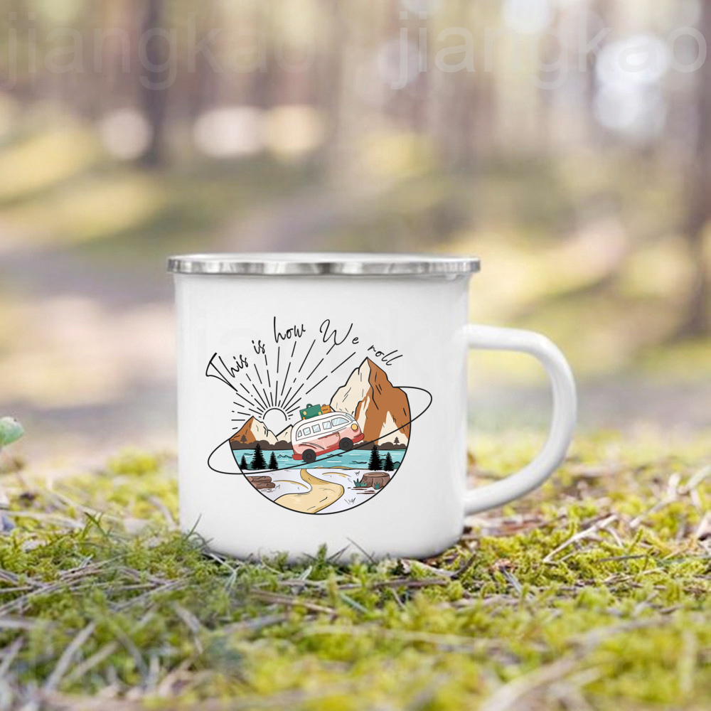 Bu Şekilde Baskılı Kampçı Kupa - Outdoor Adventure Friends incelemesi ve fiyatı