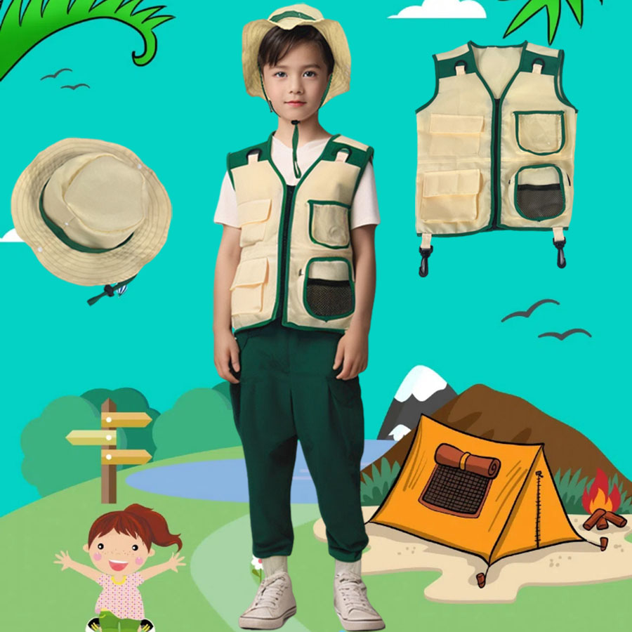 Çocuklar kamp Explorer yelek ş - Outdoor Adventure Activities For Kids incelemesi ve fiyatı