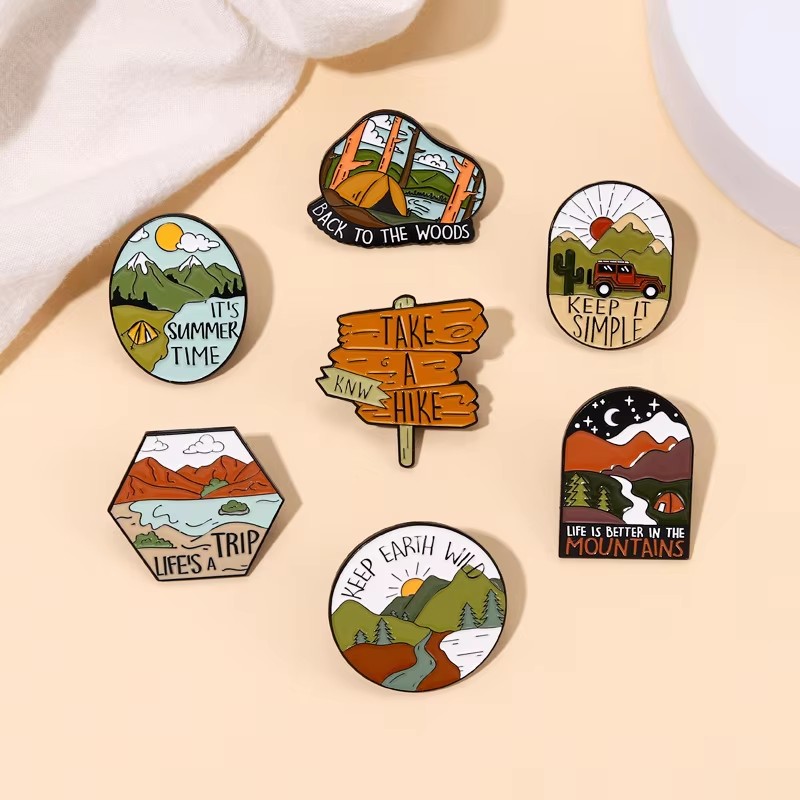 Açık Macera Emaye Pimleri Manz - Outdoor Adventure Friends incelemesi ve fiyatı