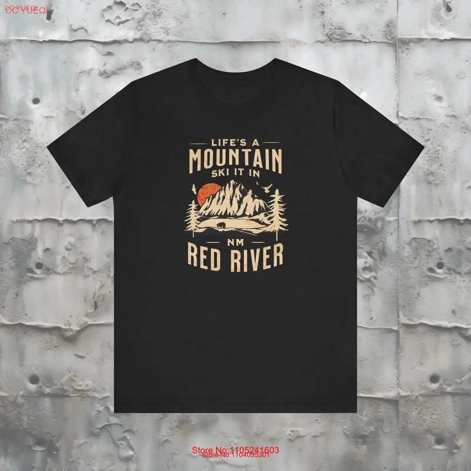 Dağ Kayakları Tişörtü Red Rive - Outdoor Adventure Resorts incelemesi ve fiyatı