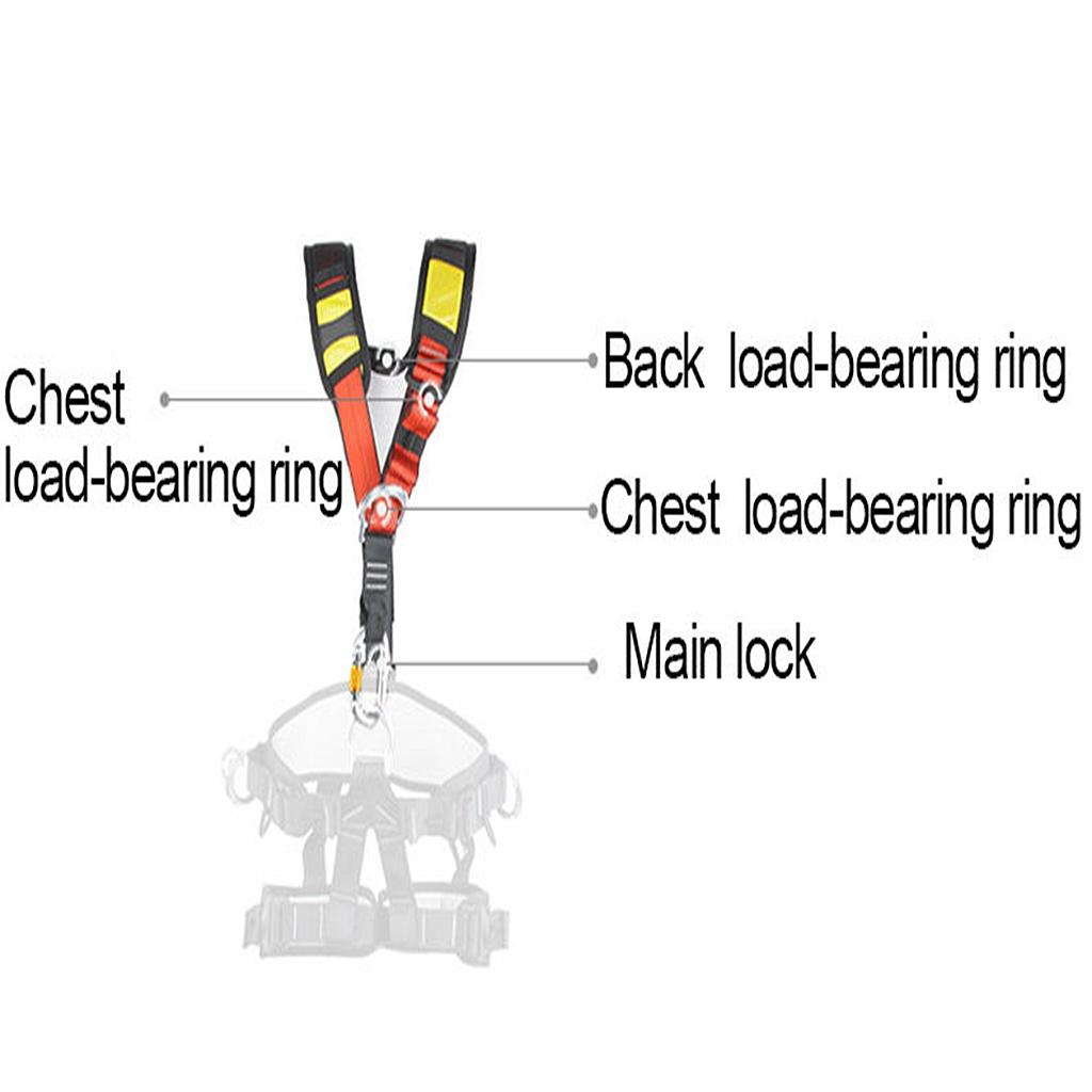 Siyah Polyester Kemer Omuz Ask - Harness Climbing Adjustable incelemesi ve fiyatı